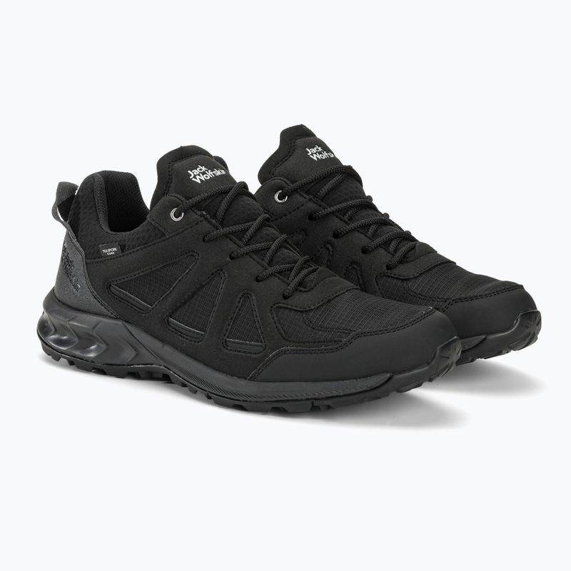 Férfi túracipő  Jack Wolfskin Woodland 2 Texapore Low black 4