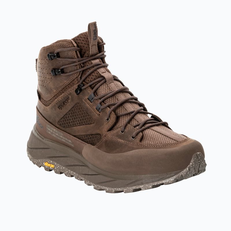 Férfi Jack Wolfskin Terraquest Texapore Mid túracipő bear 8