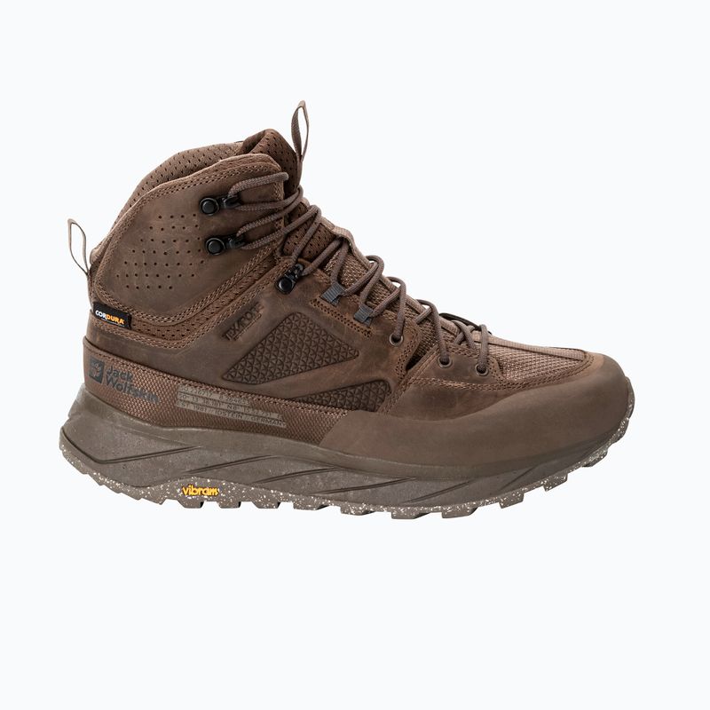 Férfi Jack Wolfskin Terraquest Texapore Mid túracipő bear 10