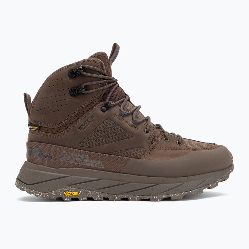 Férfi Jack Wolfskin Terraquest Texapore Mid túracipő bear 2