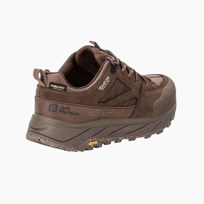 Férfi Jack Wolfskin Terraquest Texapore Low túracipő gecko bear 2