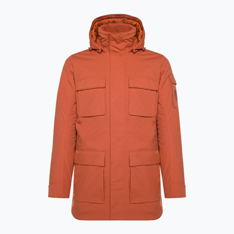 Férfi télikabát Jack Wolfskin Glacier Canyon Parka kárminpiros színű parka 9