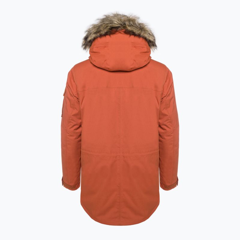 Férfi télikabát Jack Wolfskin Glacier Canyon Parka kárminpiros színű parka 10