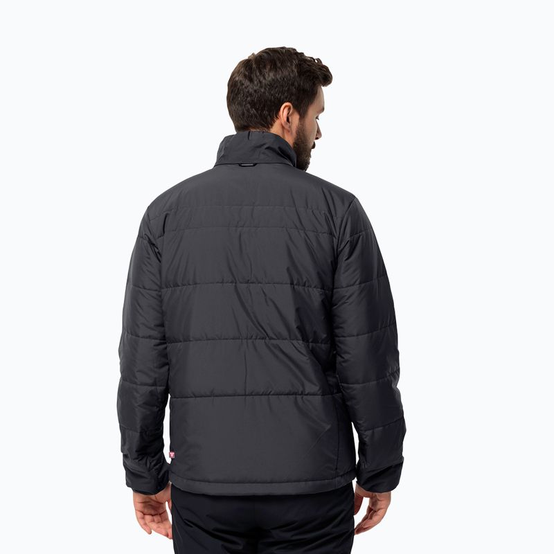 Jack Wolfskin férfi esőkabát Romberg 3in1 kárminpiros színben 5