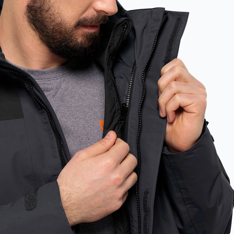 Jack Wolfskin férfi Romberg 3in1 fantom esőkabát 7