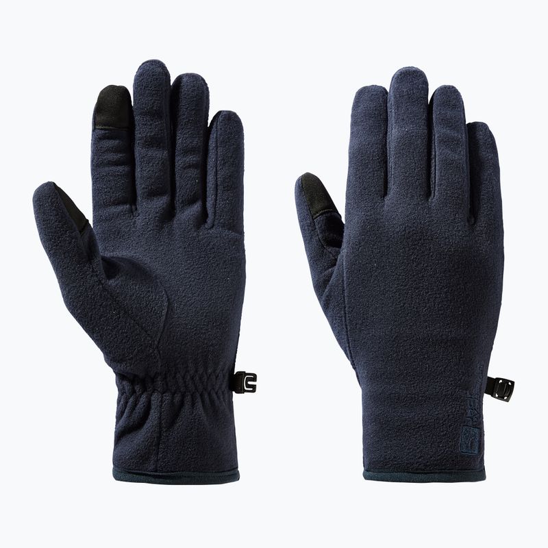 Jack Wolfskin Real Stuff éjszakai kék trekking kesztyű