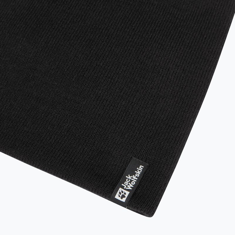 Jack Wolfskin Rib téli sapka fekete 4