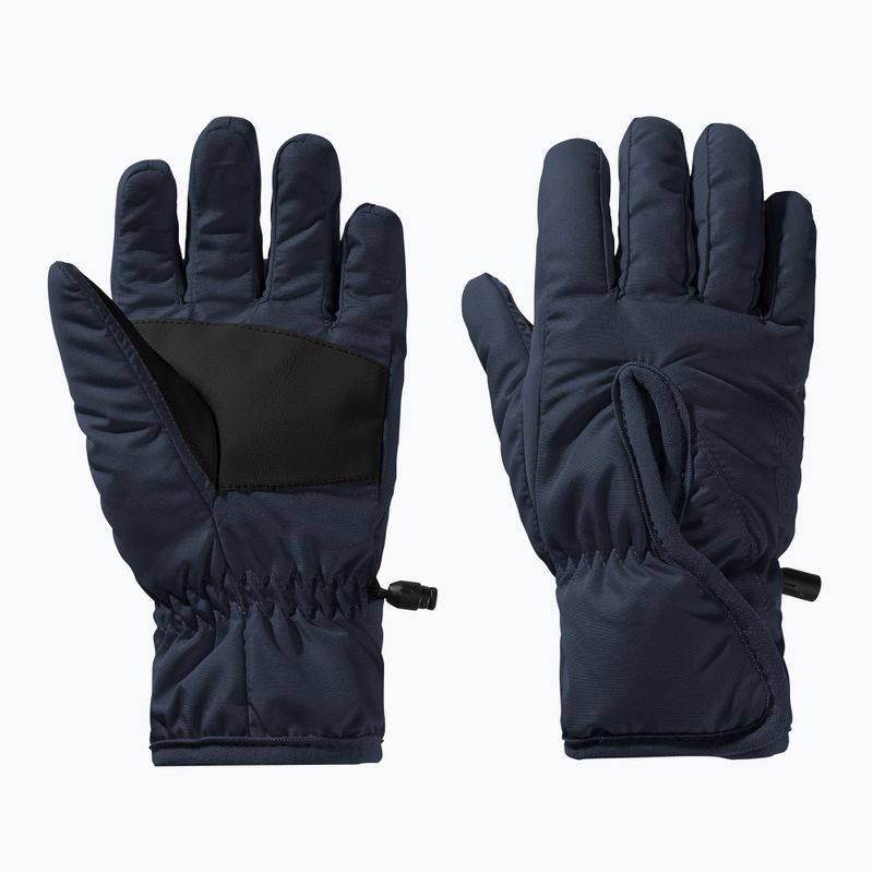 Jack Wolfskin Easy Entry gyermek túrakesztyű éjszakai kék