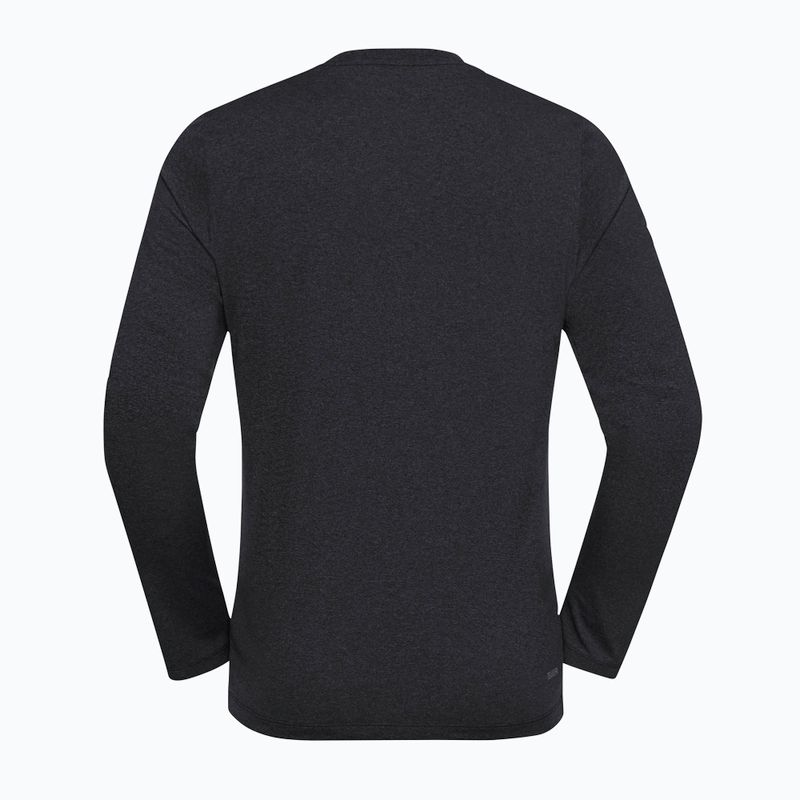 Férfi hosszú ujjú termikus póló Jack Wolfskin Sky Thermal fekete 6