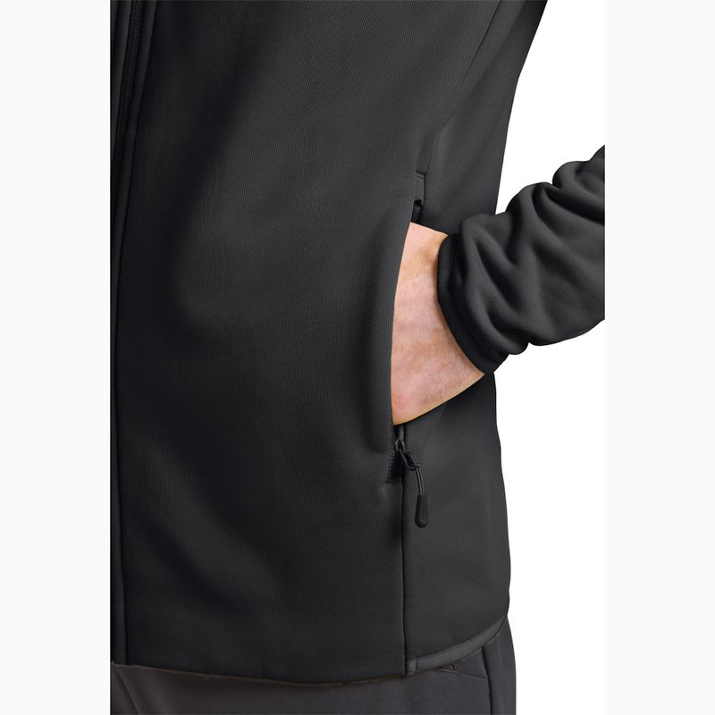 Jack Wolfskin férfi fleece pulóver Baiselberg Fz fekete 5