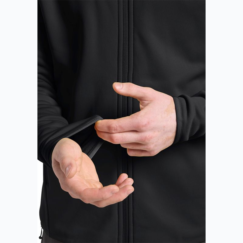 Jack Wolfskin férfi fleece pulóver Baiselberg Fz fekete 6