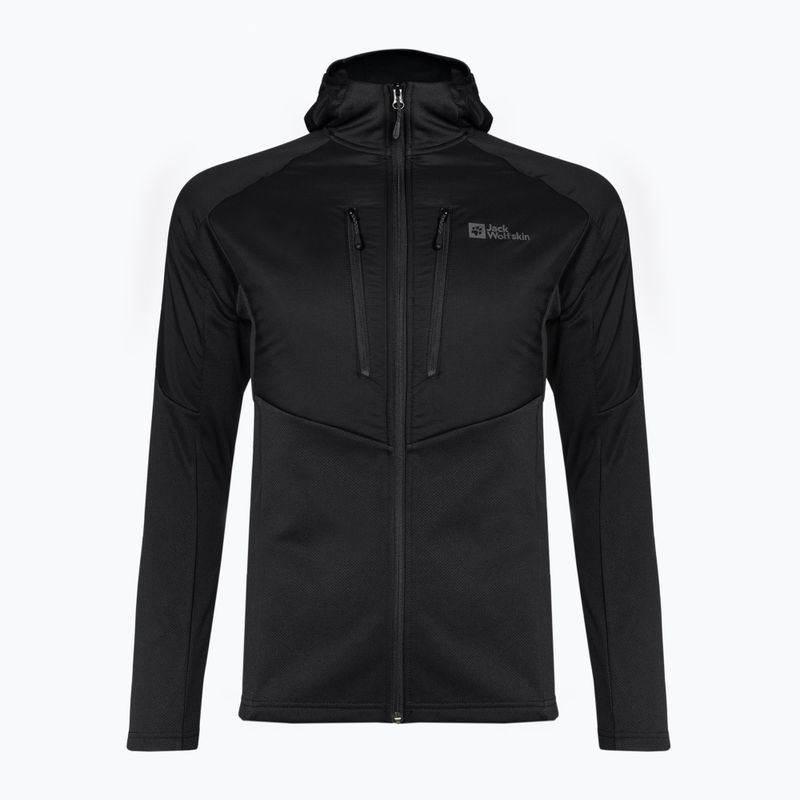 Férfi hibrid dzseki Jack Wolfskin Alpgrat Pro Ins Fz fekete 5