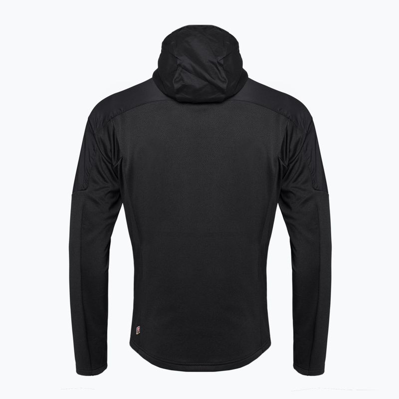 Férfi hibrid dzseki Jack Wolfskin Alpgrat Pro Ins Fz fekete 6
