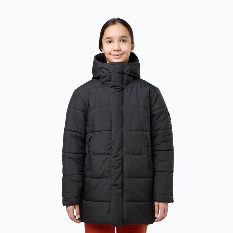 Gyerek bélelt kabát Jack Wolfskin Teen Ins Long granite black
