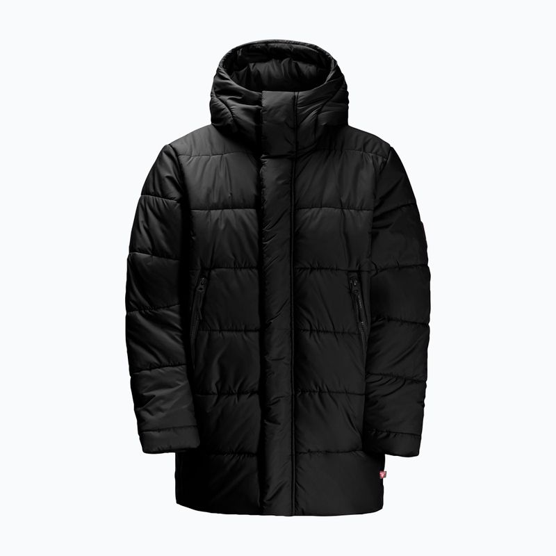 Gyerek bélelt kabát Jack Wolfskin Teen Ins Long granite black 4