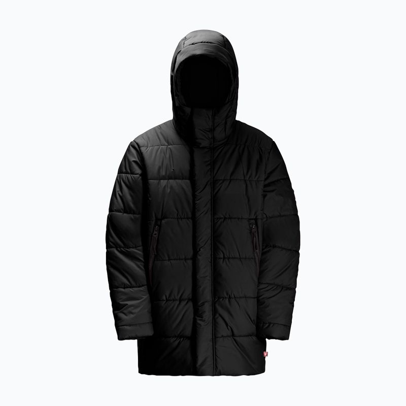 Gyerek bélelt kabát Jack Wolfskin Teen Ins Long granite black 5