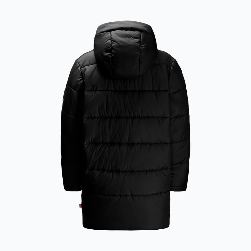 Gyerek bélelt kabát Jack Wolfskin Teen Ins Long granite black 6