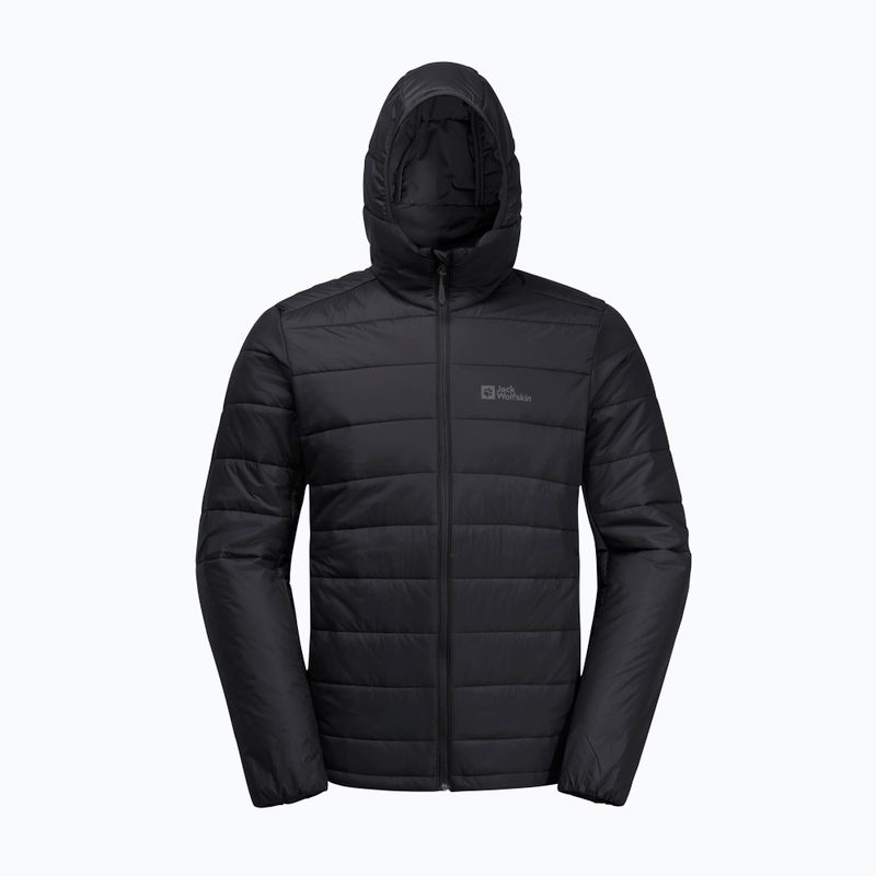 Jack Wolfskin férfi pehelykabát Lapawa Ins Hoody fekete 7