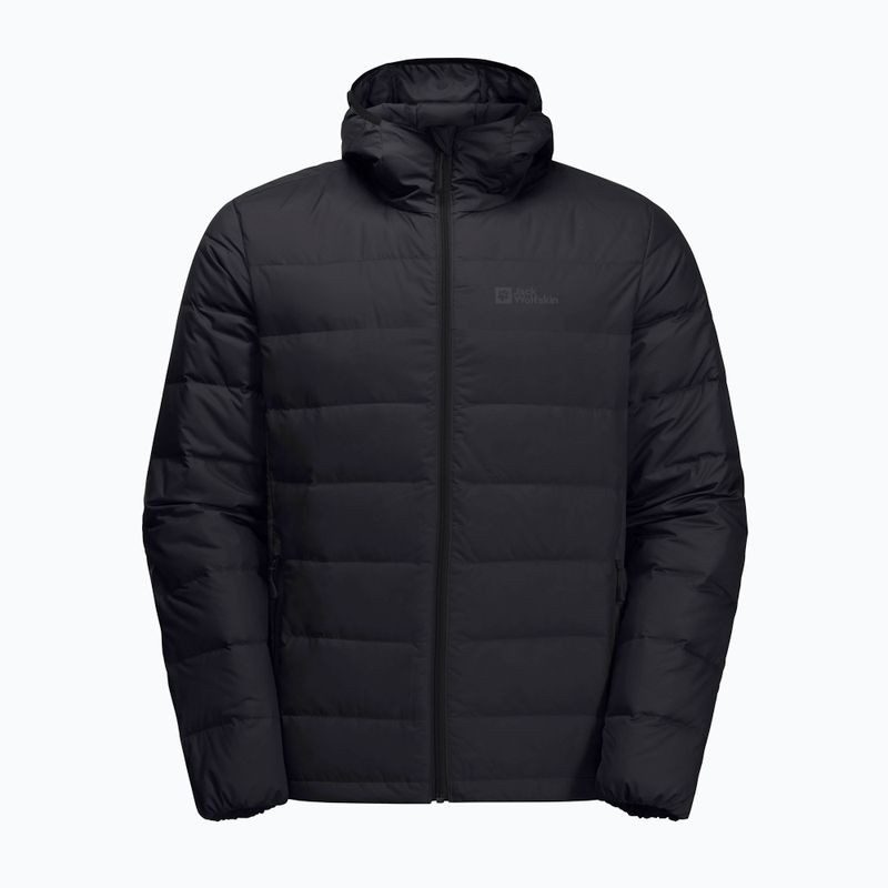 Férfi Jack Wolfskin Ather Down Hoody esőkabát fekete 6