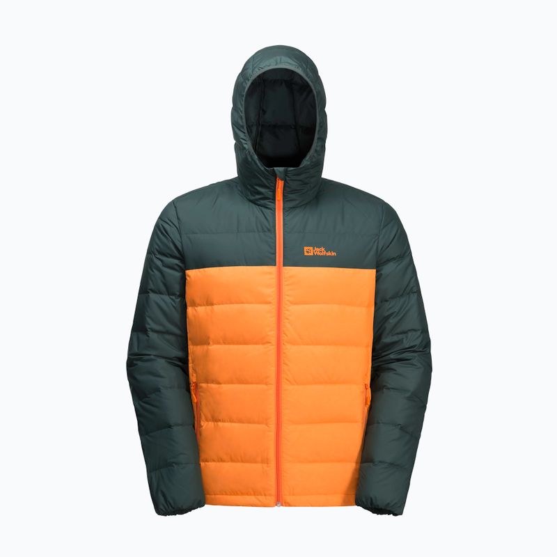 Férfi Jack Wolfskin Ather Down Hoody dragon fire esőkabát 7