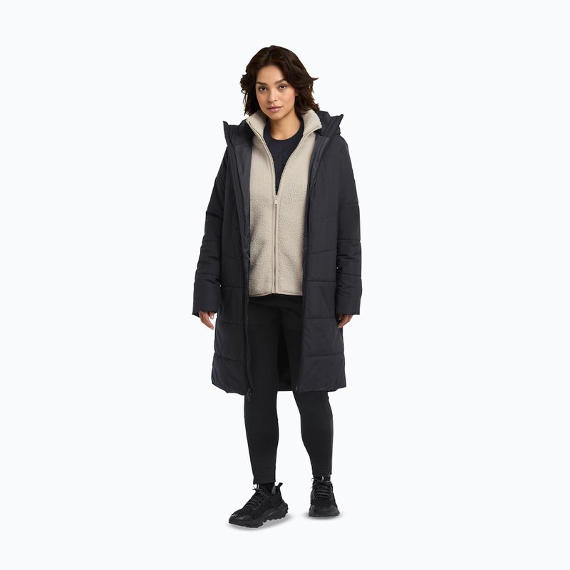 Női pehelykabát Jack Wolfskin Deutzer Coat fekete 2