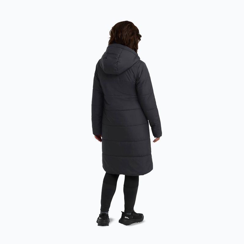 Női pehelykabát Jack Wolfskin Deutzer Coat fekete 3