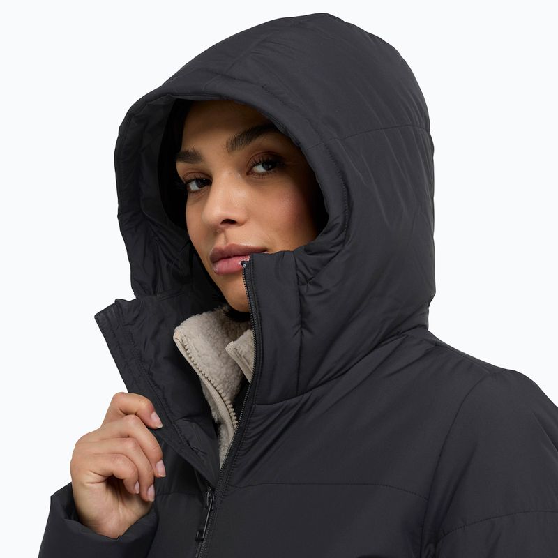 Női pehelykabát Jack Wolfskin Deutzer Coat fekete 5