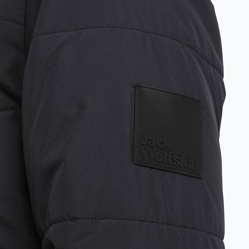 Női pehelykabát Jack Wolfskin Deutzer Coat fekete 7