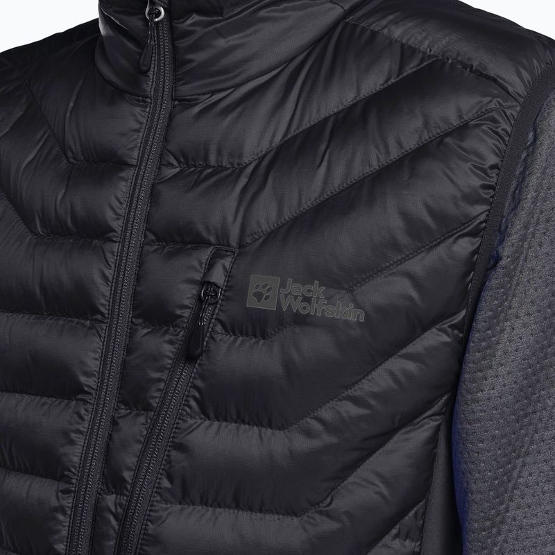 Férfi mellény Jack Wolfskin Routeburn Pro Ins fekete 4