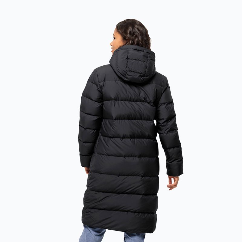 Jack Wolfskin női pehelykabát Frozen Palace fekete 2