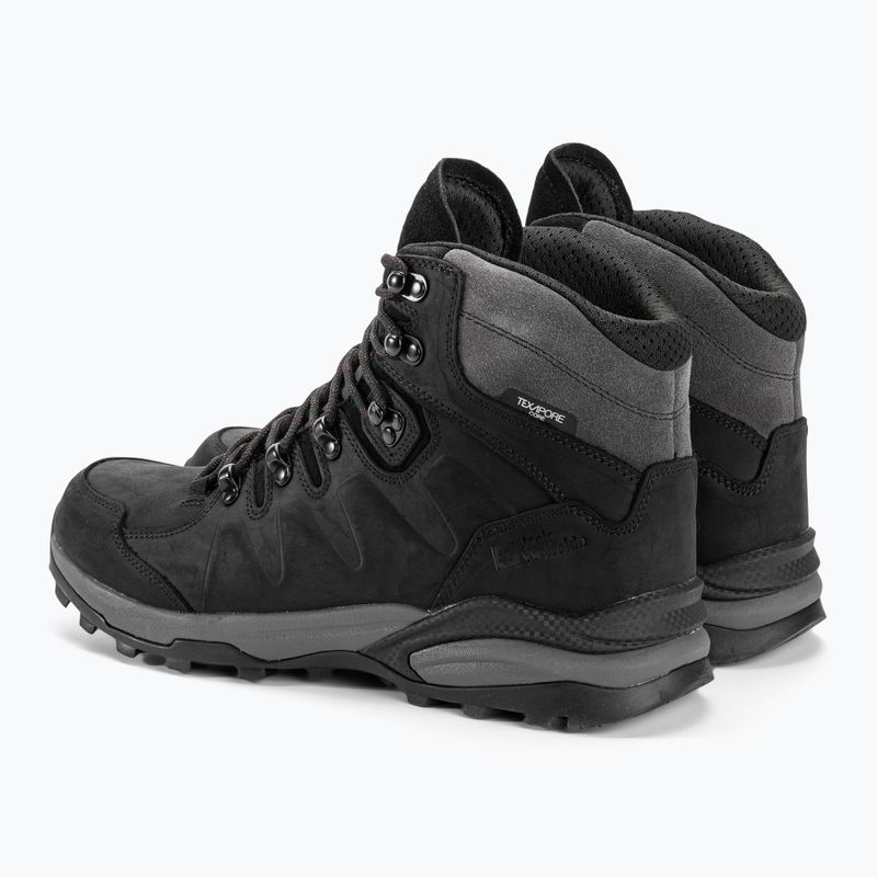 Jack Wolfskin Refugio Prime Texapore Mid phantom férfi túrabakancsok 3