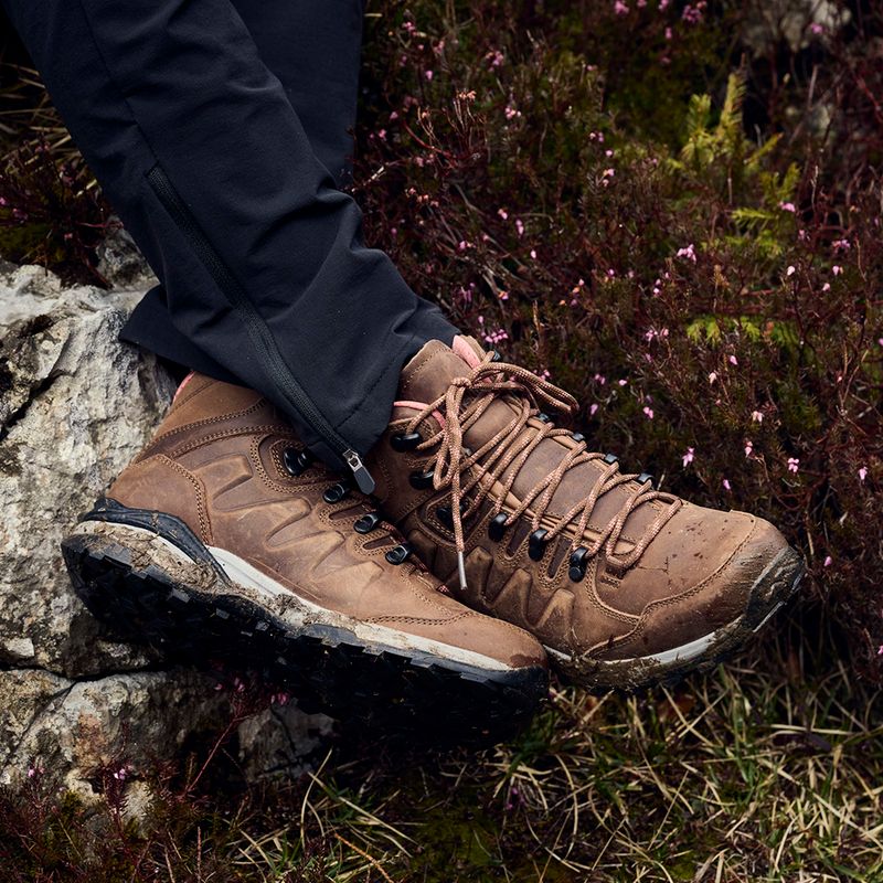 Jack Wolfskin női túrabakancs Refugio Prime Texapore Mid fawn 13