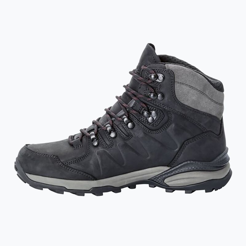 Jack Wolfskin női túrabakancs Refugio Prime Texapore Mid fantom 10