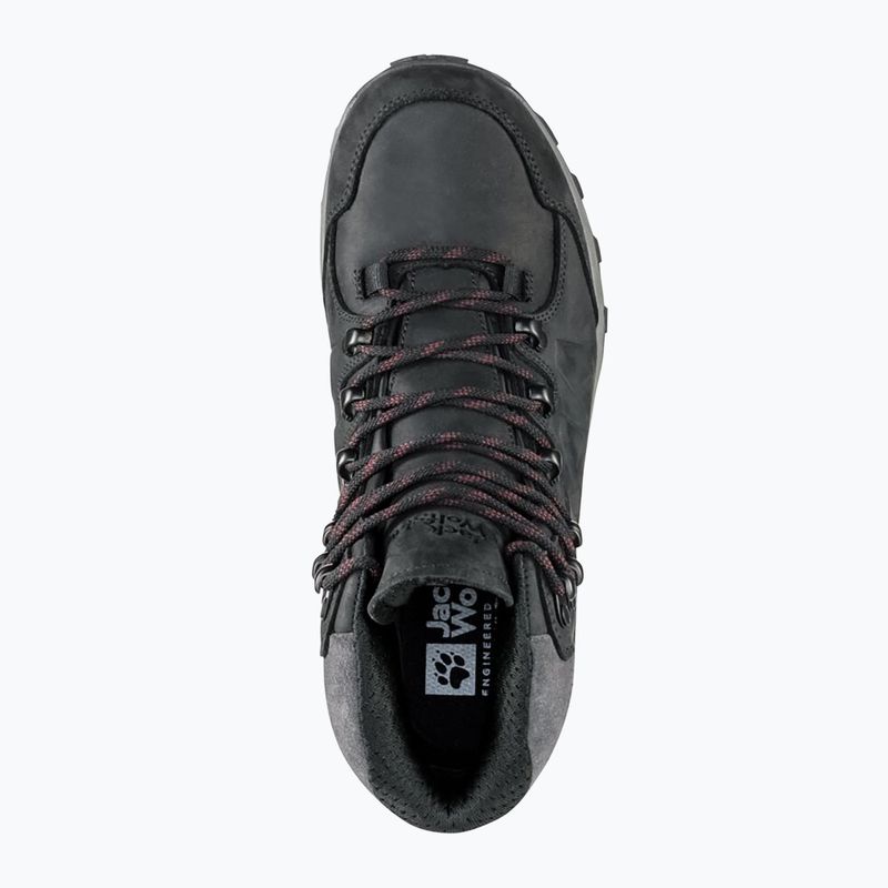 Jack Wolfskin női túrabakancs Refugio Prime Texapore Mid fantom 12