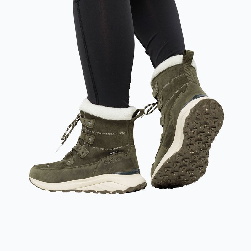 Jack Wolfskin női túrabakancs Dromoventure Texapore High island moha 2