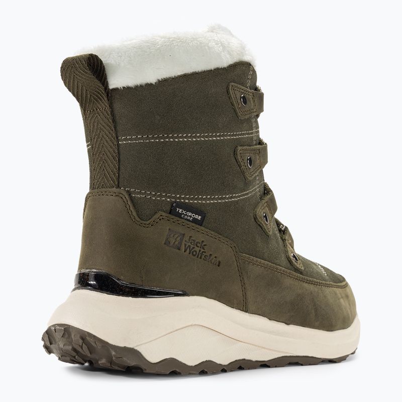Jack Wolfskin női túrabakancs Dromoventure Texapore High island moha 10