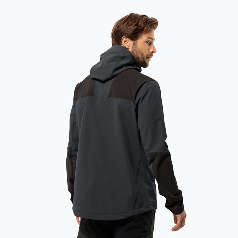 Jack Wolfskin Andur fantom férfi softshell dzseki 2