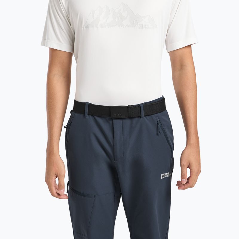 Jack Wolfskin nadrágszíj Hidden fekete 4