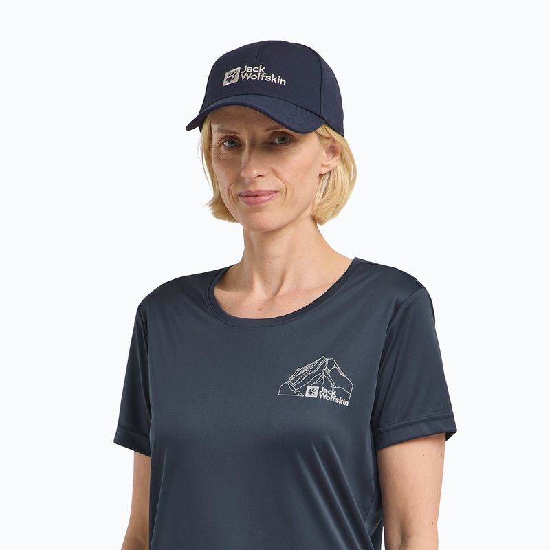 Jack Wolfskin baseball sapka fekete 5