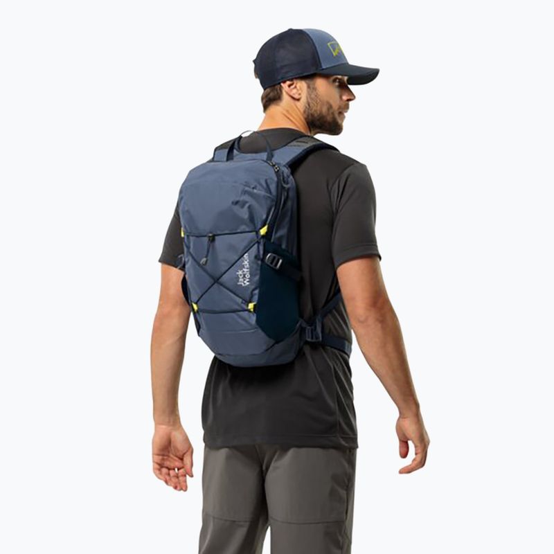 Jack Wolfskin Cyrox Shape 15 l esti égbolt túra hátizsák 9