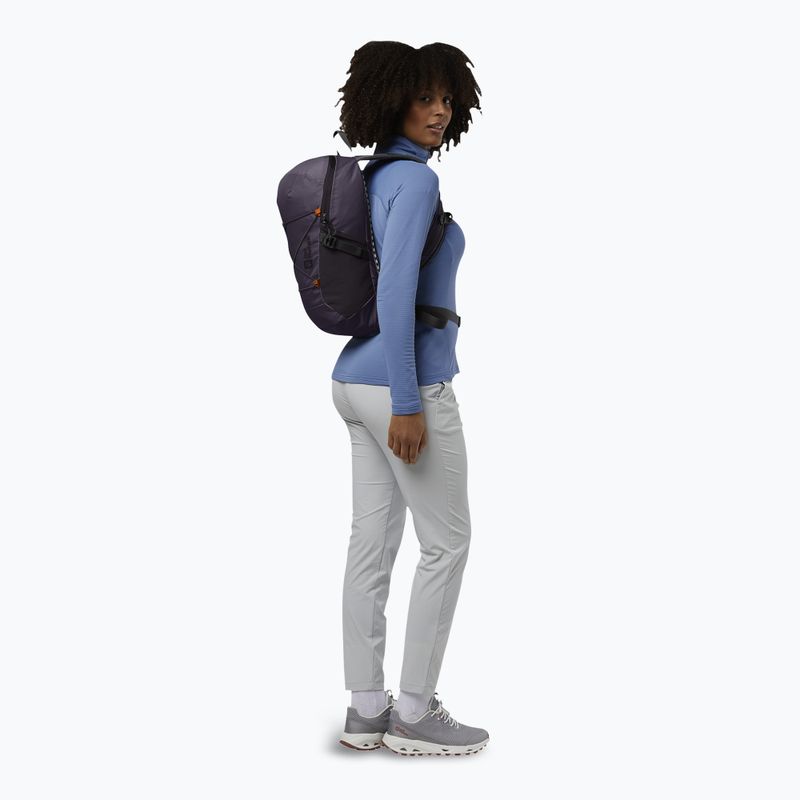 Jack Wolfskin Cyrox Shape 15 l túrahátizsák sötétszőlő 12