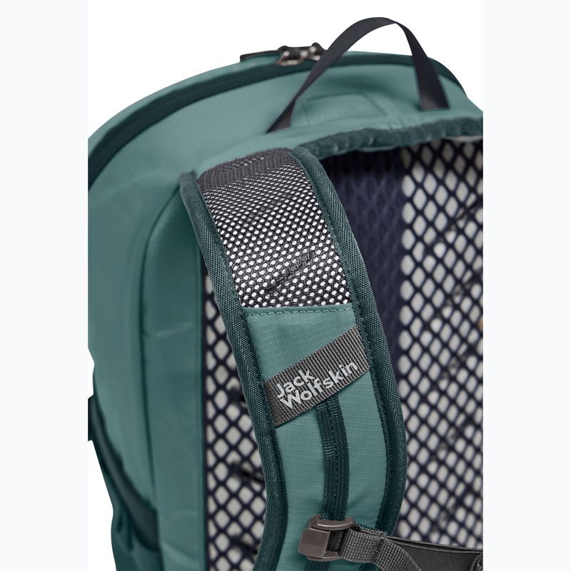 Jack Wolfskin Cyrox Shape 15 l túra hátizsák jáde zöld 7