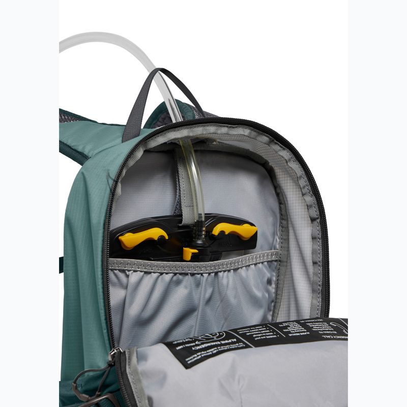 Jack Wolfskin Cyrox Shape 15 l túra hátizsák jáde zöld 9