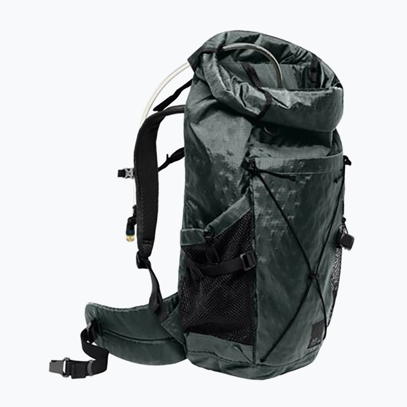 Jack Wolfskin Wandermood Rolltop 30 l túrahátizsák pala zöld túra hátizsák 5