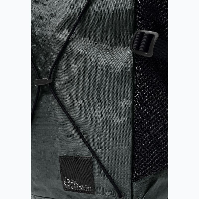 Jack Wolfskin Wandermood Rolltop 30 l túrahátizsák pala zöld túra hátizsák 6