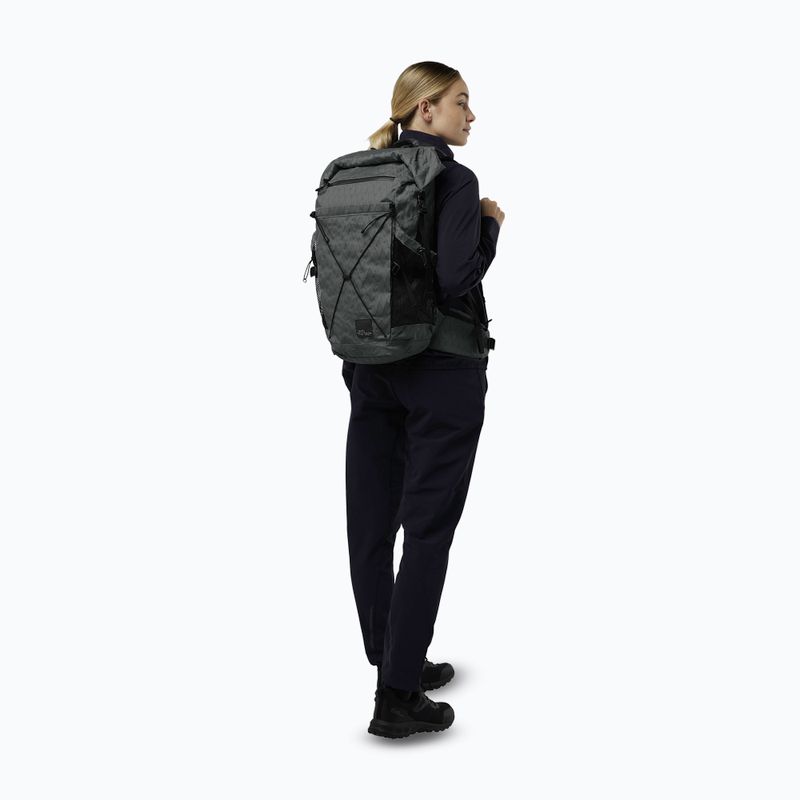 Jack Wolfskin Wandermood Rolltop 30 l túrahátizsák pala zöld túra hátizsák 12