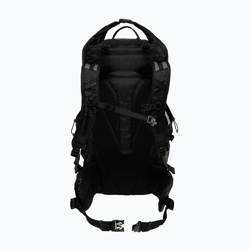 Jack Wolfskin Wandermood Rolltop 30 l túra hátizsák gránit fekete 2