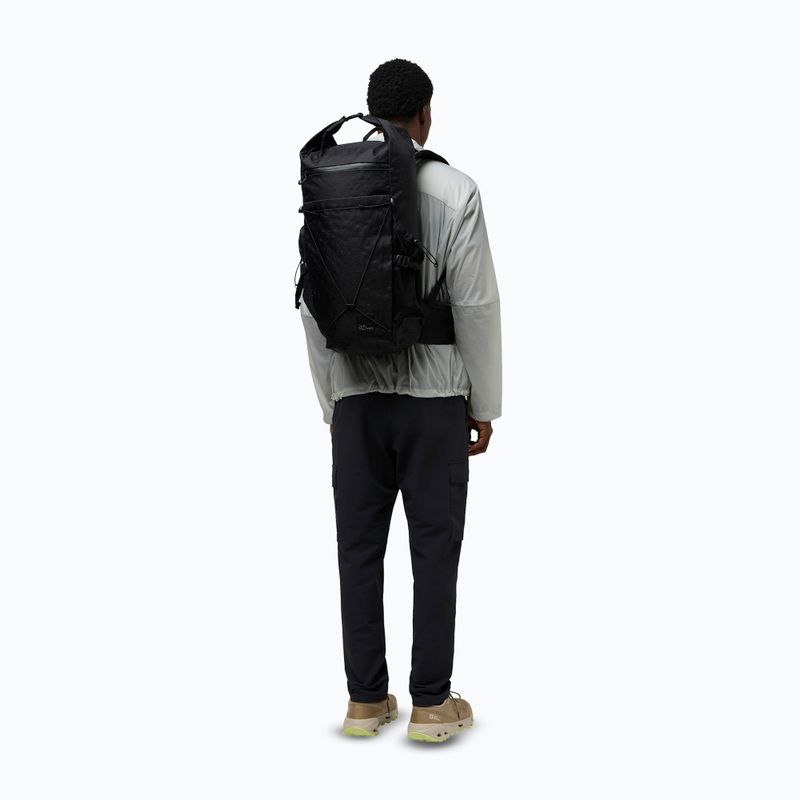 Jack Wolfskin Wandermood Rolltop 30 l túra hátizsák gránit fekete 14