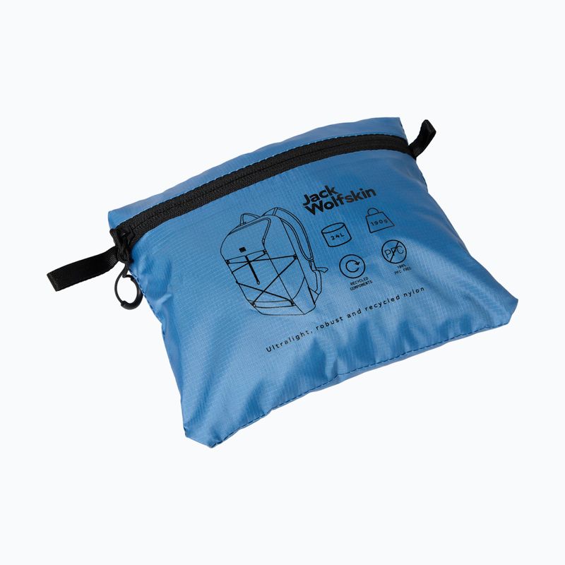 Jack Wolfskin Wandermood Packable 24 l elemi kék nappali hátizsák 6