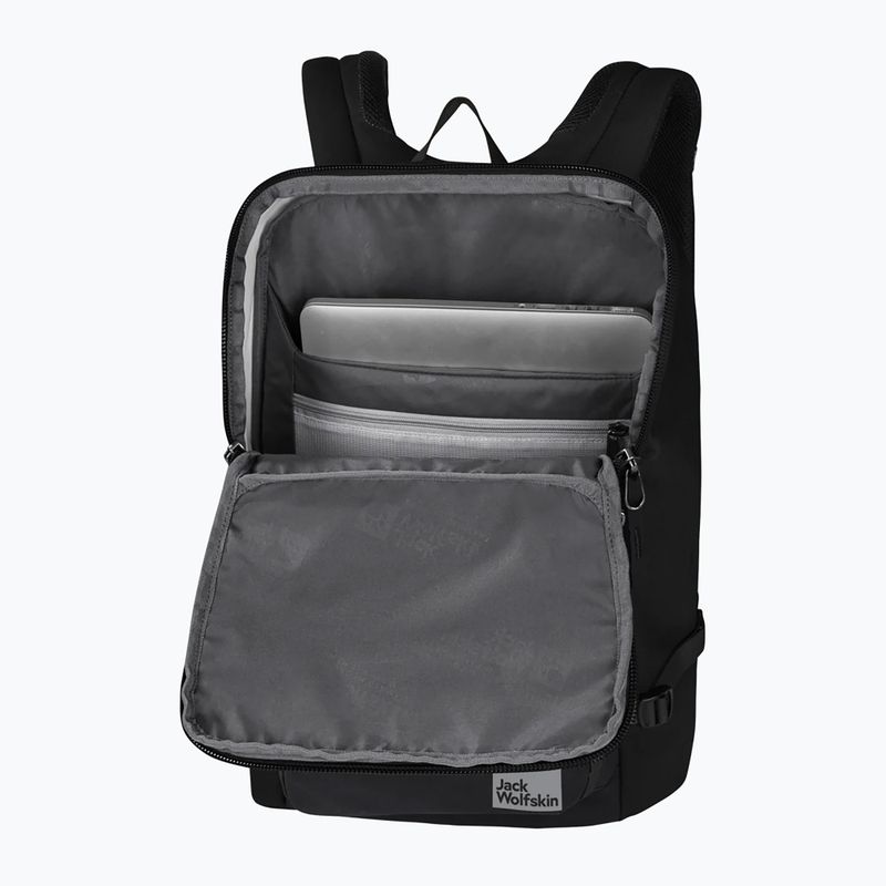 városi hátitáska Jack Wolfskin Dachsberg 28 l black 3